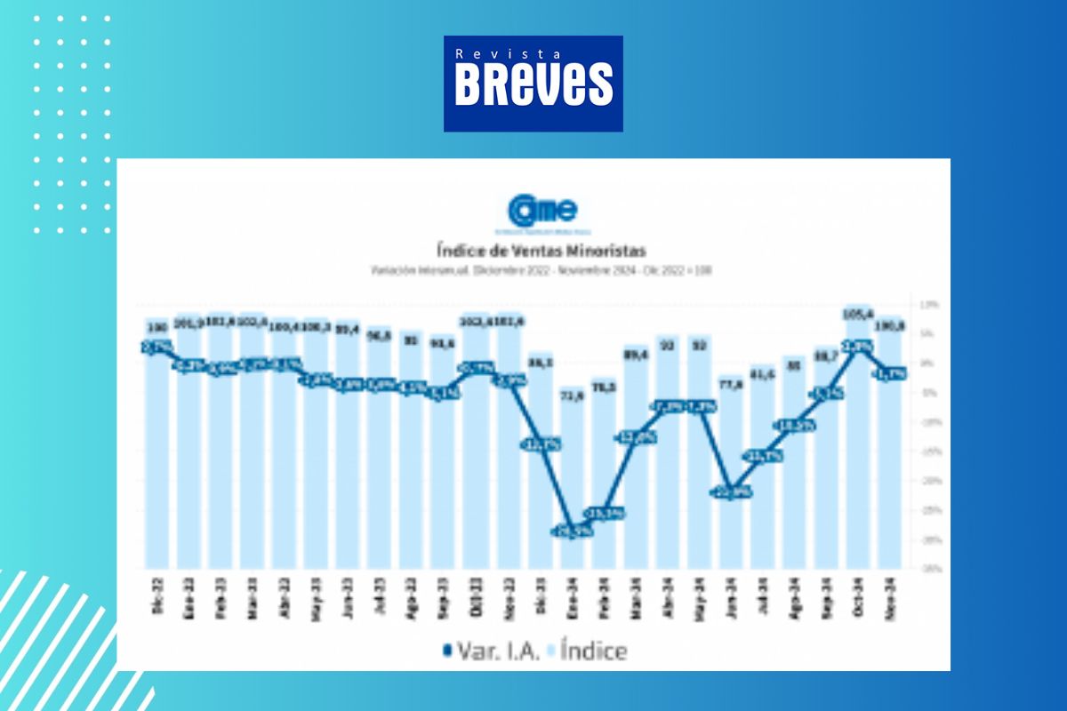 Ventas minoristas pymes caen 1,7% en noviembre pero cierran con señales mixtas - imagen 2
